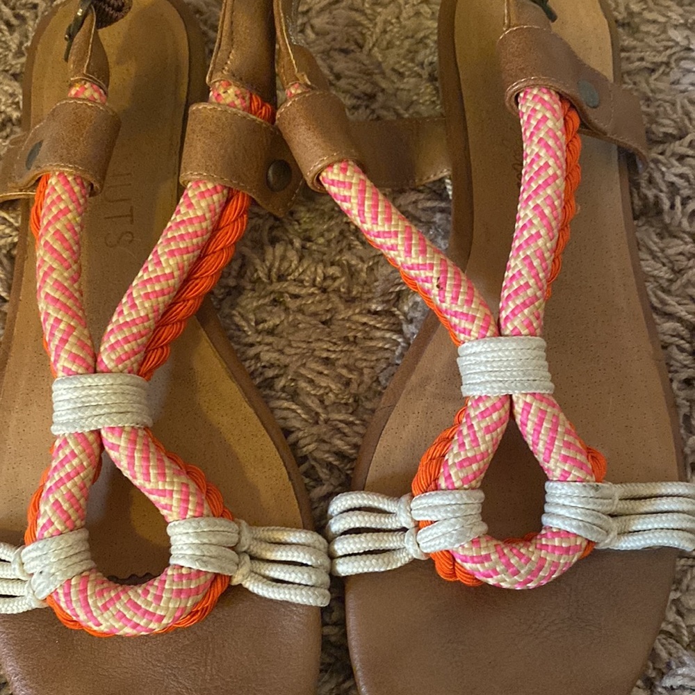 Neon Rope Sandals - Picture 3 of 7